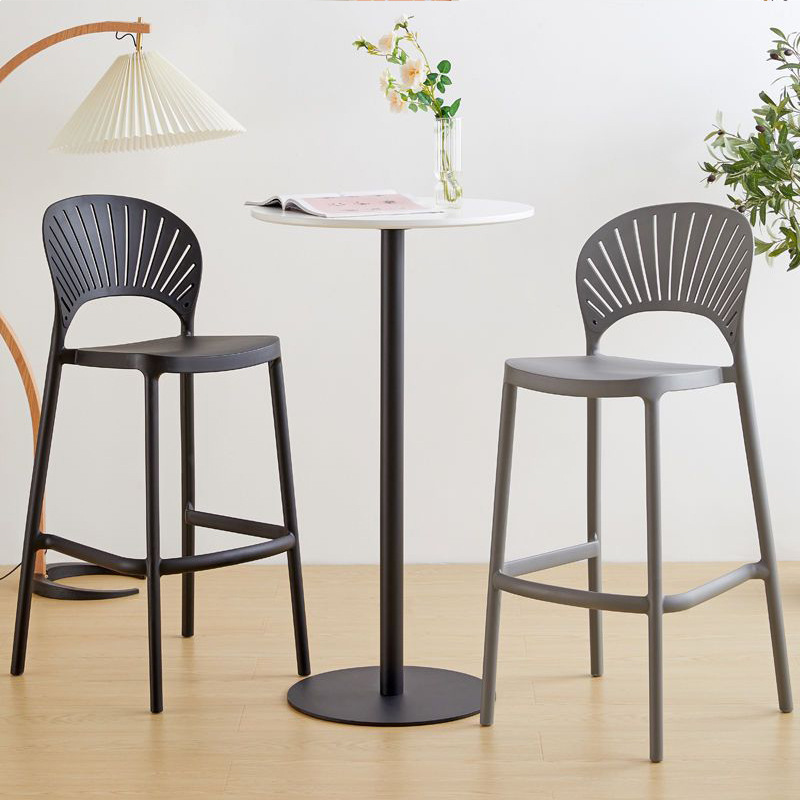 High Stools PP Plastic chair 