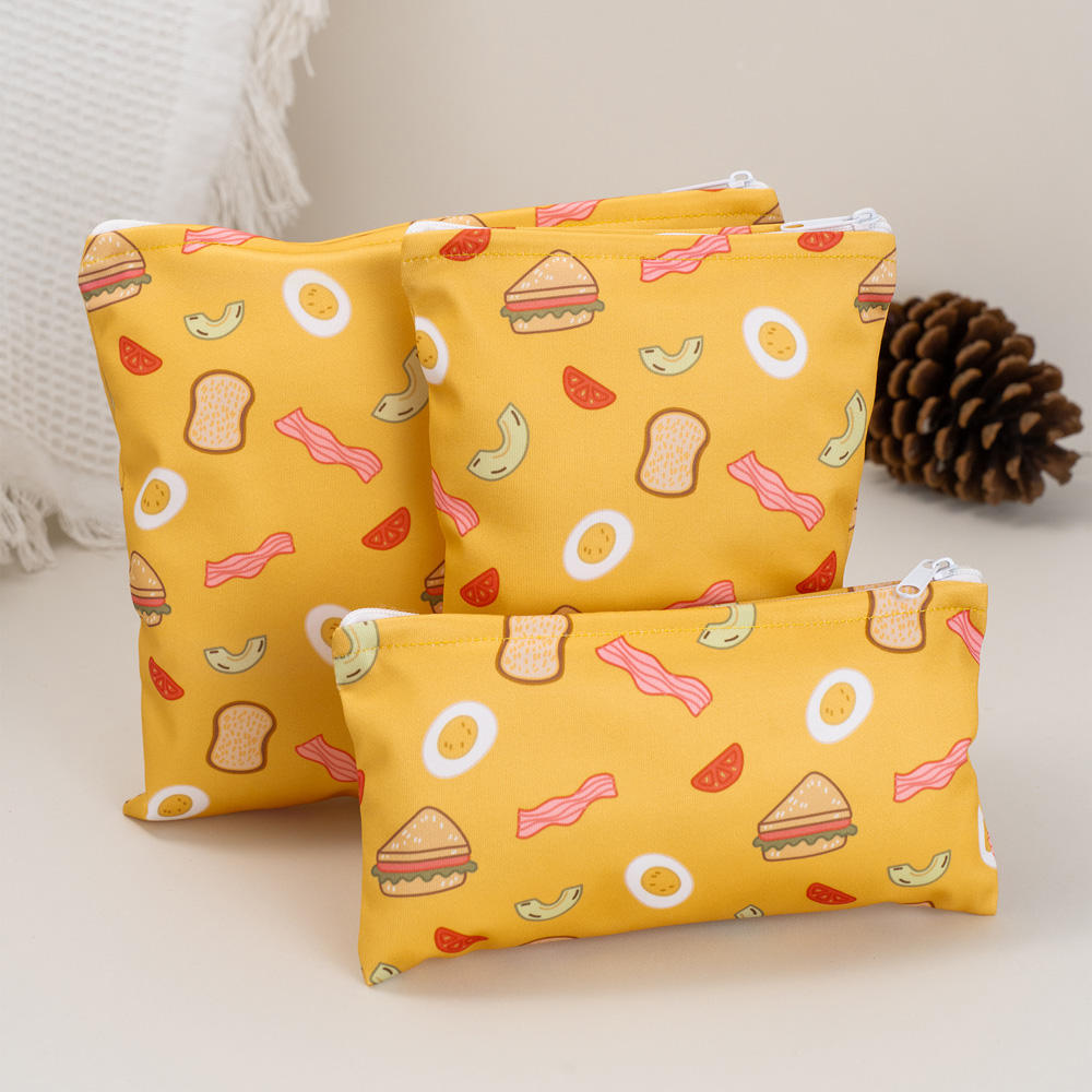  Zipper-Sealed Snack Chips Bag
